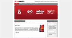 Desktop Screenshot of fitfoods.ca